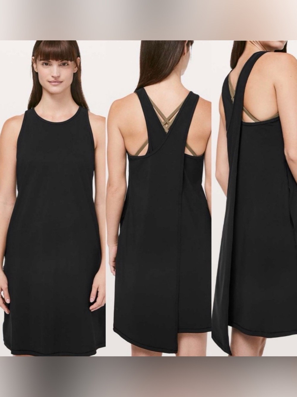 Lululemon Athletica Black Early Morning Dress